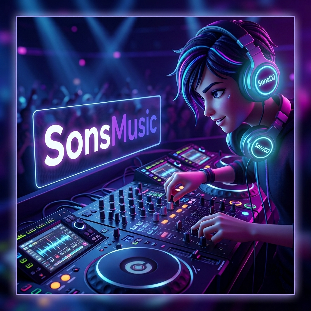 SonsDJ Sala Social Interfaz y DJ